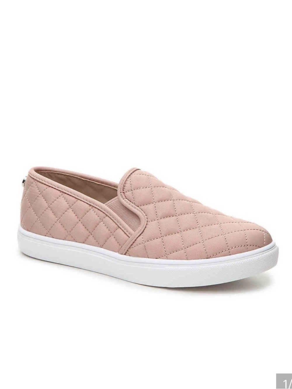 Steve Madden ECNTRCQT quilted shoe in Blush size 11 like new condition